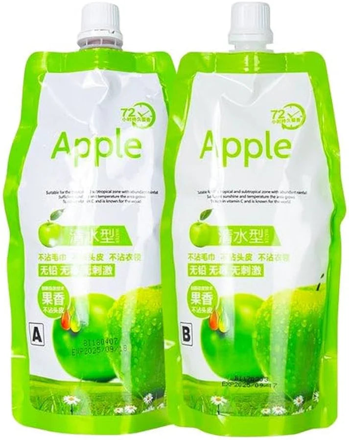 Apple Hair Color 96 Natural Black Ammonia Free for Men and Women 1000 ml